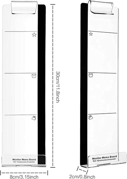 Multifunction Computer Monitor Memo Board - Image 2