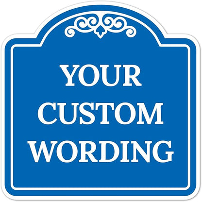 Custom Decorative Sign, Personalized Metal Sign by SigoSigns