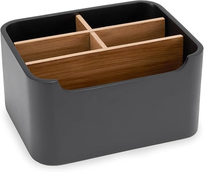 SZYRL Stylish Desk Organizers and Remote Control Holders in Black, Pen Phone - Image 7