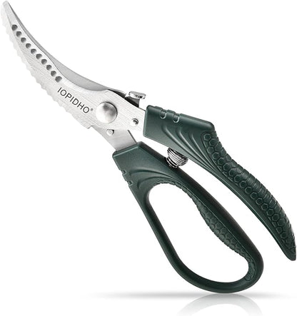 IOPIDHO Heavy Duty Poultry Shears, Kitchen Shears - Image 2