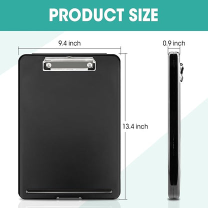 7 Pack Clipboard with Storage, High Capacity Storage Clipboard 8.5 x 11 with - Image 2