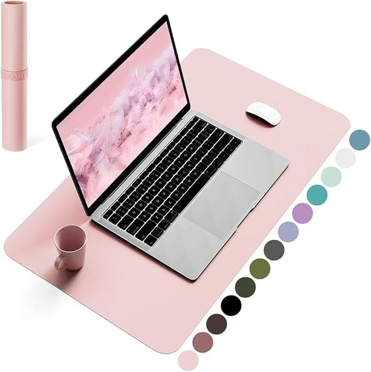 YSAGi Non-Slip Leather Desk Pad, Waterproof Laptop Computer Desk Keyboard Mat by YSAGi