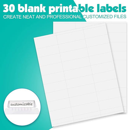 HERKKA Extra Capacity Legal Size Hanging File Folders, 30 Pack Reinforced Legal - Image 6