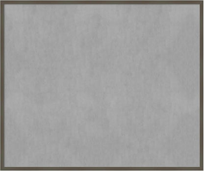 Amanti Art Grey Framed Magnetic Board 41x49 Oversize Vision Board by AmantiArt