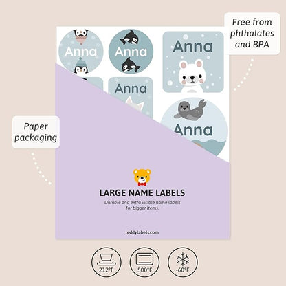 Large Name Labels for Kids - Image 3