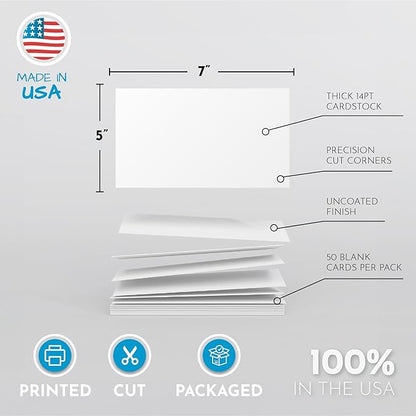 Home Advantage 5x7 Blank Index Cards - Image 5