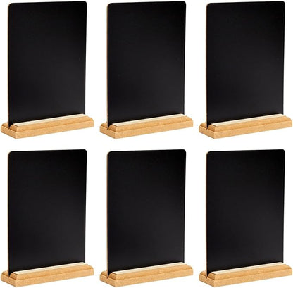 6 Pack Mini Chalkboard Signs - Image 9