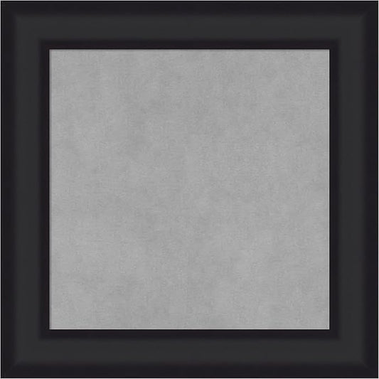 Amanti Art Black Framed Magnetic Board 21x21 Small Vision Board by AmantiArt