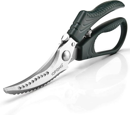 IOPIDHO Heavy Duty Poultry Shears, Kitchen Shears by IOPIDHO