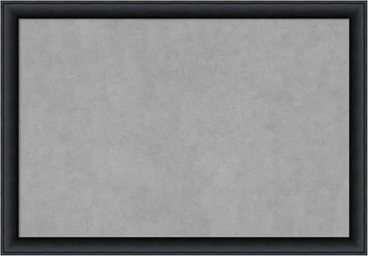 Amanti Art Black Framed Magnetic Board 27x39 Large Vision Board by AmantiArt
