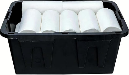 4-Pack Heavy Duty 27 Gallon Plastic Storage Bins - Image 4