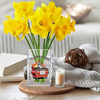 Vgrti The Horrors Persist But So Do I Acrylic Cosmetic Pencil Pen Holder Cup - Image 5