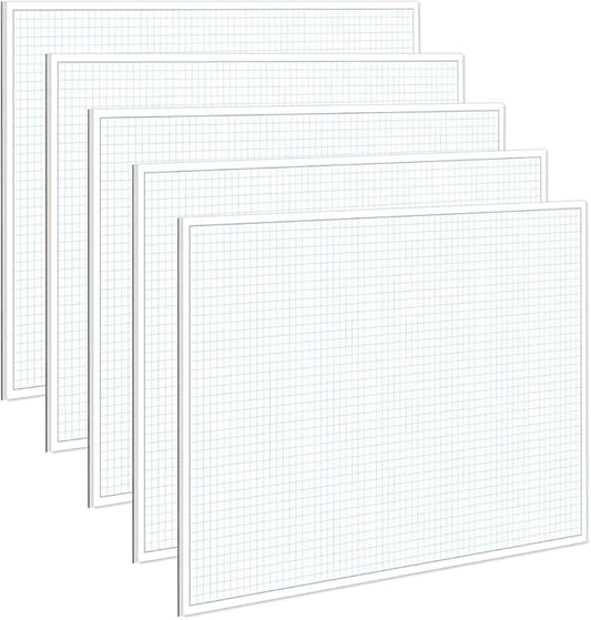 Engineering Graph Paper Pads, 11x17 Quadrille 125 Sheets/250 Pages Grid Paper by Yaridar
