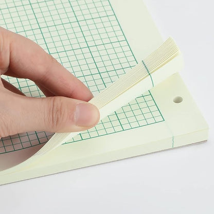 Seajan 2 Pcs Engineering Paper Notebook Engineering Computation Pad 8.5 x 11 - Image 3