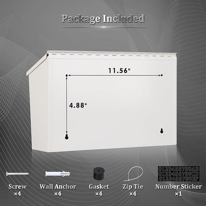 Dalmbox Wall-Mount Mailbox Large Mailbox - Image 7