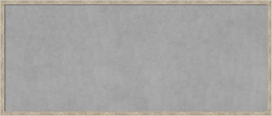 Amanti Art Silver Framed Magnetic Board 21x49 Oversize Vision Board by AmantiArt