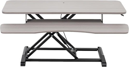 VIVO 42 inch Desk Converter, K Series, Height Adjustable Sit to Stand Riser by VIVO