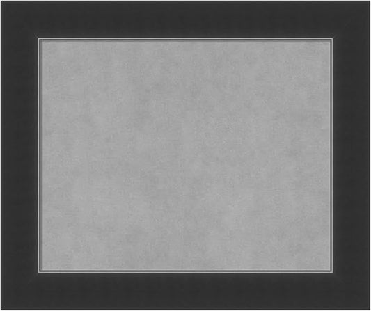 Amanti Art Black Framed Magnetic Board 21x25 Small Vision Board by AmantiArt
