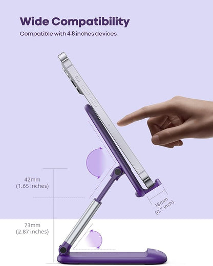 Lamicall Purple Phone Holder for Desk - Image 5