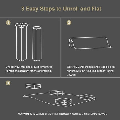 Kuyal Clear Chair Mat, Hard Floor Use - Image 6