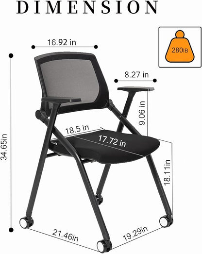 VACYOVKE 12 Pack Executive Office Chairs - Image 2