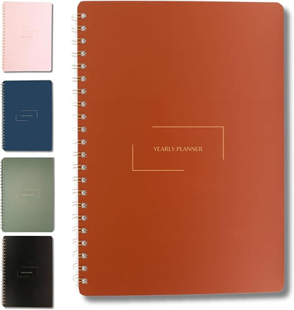 Merely Home | Ultimate Yearly, Monthly Planner | 8.25" x 11.75" | To Do List by MerelyHome