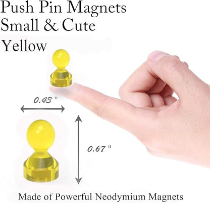 MHDMAG Magnetic Push Pins Powerful Strong Push Pin Magnets - Image 2