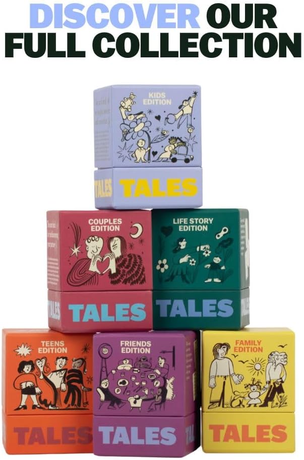 TALES Conversation Cards, Teens Edition 150 Count, Fun Family Games - Image 8