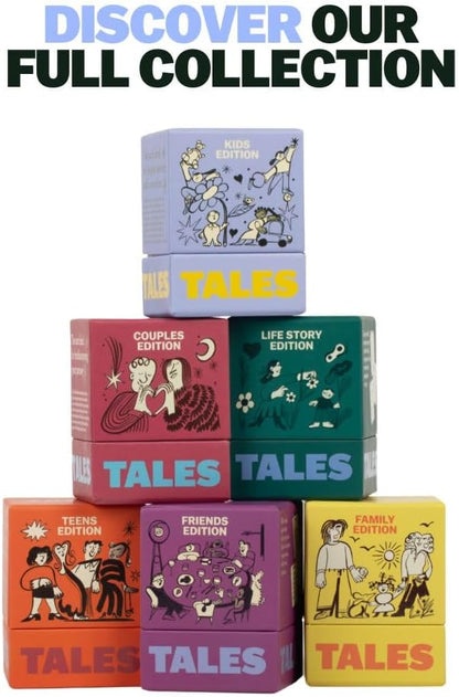 TALES Conversation Cards, Teens Edition 150 Count, Fun Family Games - Image 8
