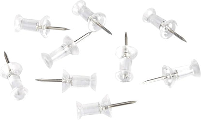 Amazon Basics Push Pins Tacks, Steel Point, by AmazonBasics