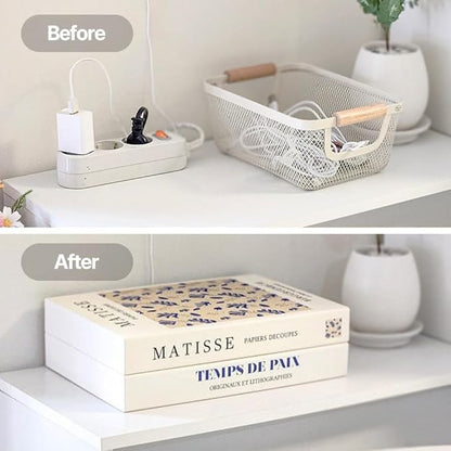 Book Shape Decorative Cable Management Box - Image 5