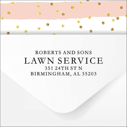 PrettySweetParty Self Inking Return Address Stamp - Image 4