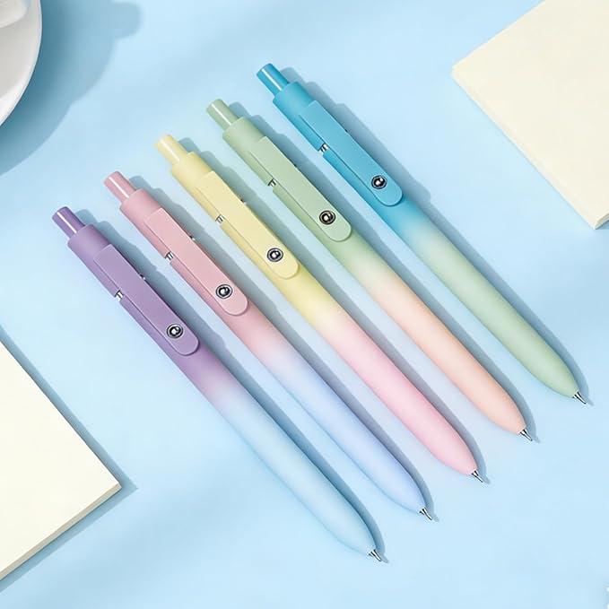Easter Basket Essentials, Easter Basket Stuffers, Gradient Color Cute Pens - Image 7