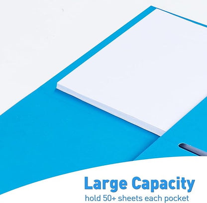 Two Pocket Folders, RAZCC 125 Pack File Folders - Image 5