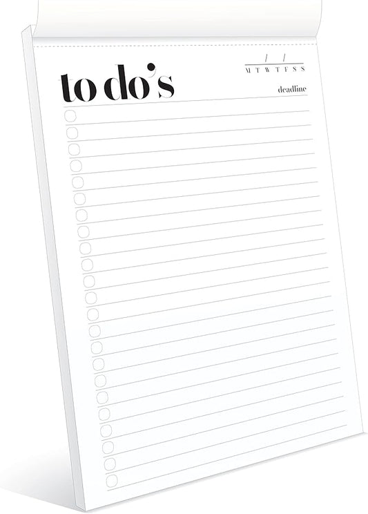 To Do List Notepad A5 Size Daily To Do List Planner, Productivity Planner by Hadigu