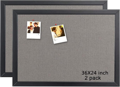 Gideal Cork Board Bulletin Board, 24 x 36 Inch Cork Boards by GIDEAL