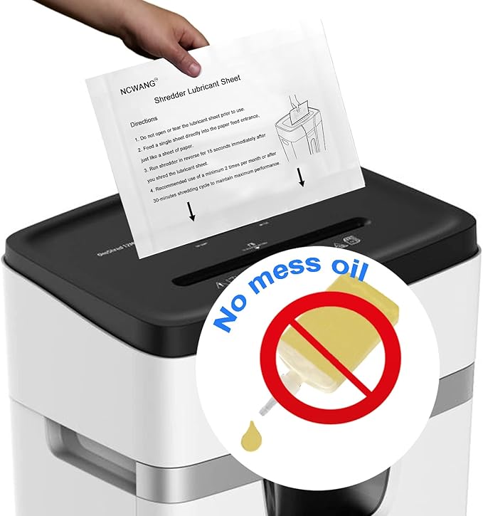 48PACK Paper Shredder Lubricant Sheets - Image 5