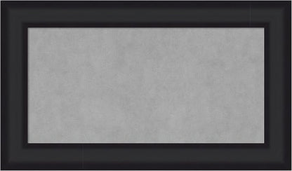 Amanti Art Black Framed Magnetic Board 17x29 Small Vision Board by AmantiArt