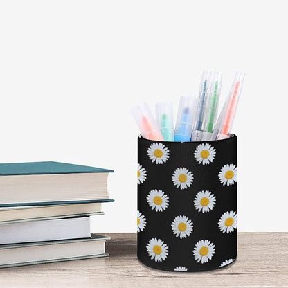 DIYYAO Personalize Sunflower Pattern Circular Pen Holder - Image 6