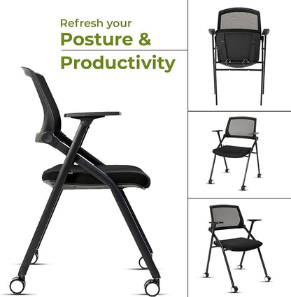 VACYOVKE 10 Pack Conference Room Chairs - Image 6