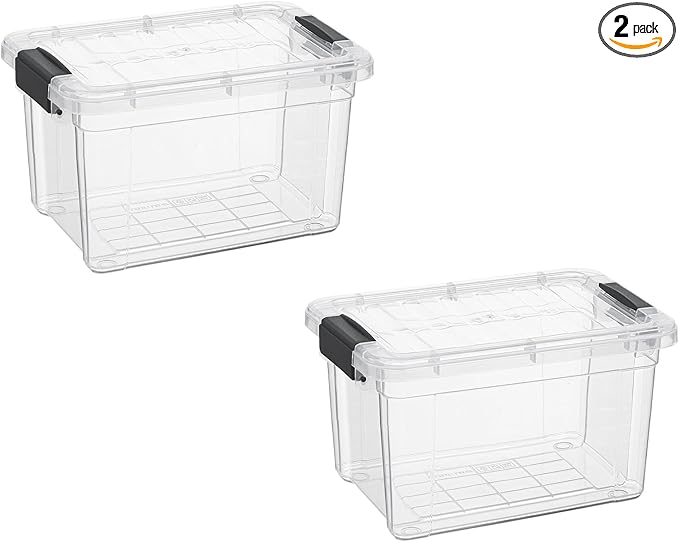 Superio Mini Storage Container Plastic Crayon Box Art Supplies and Sewing Case by Superio