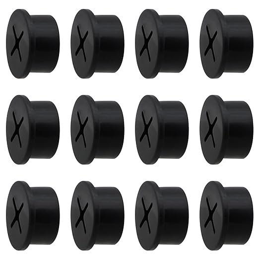 Desk Grommet, 3/4 Inch Flexible Rubber Grommets, Silicone Cable Cord Grommet by KITANIS