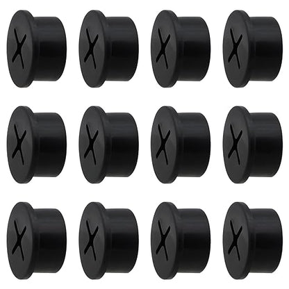 Desk Grommet, 3/4 Inch Flexible Rubber Grommets, Silicone Cable Cord Grommet by KITANIS