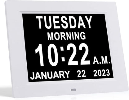 TMC 8 Inch Dementia Clock for Seniors by TMC