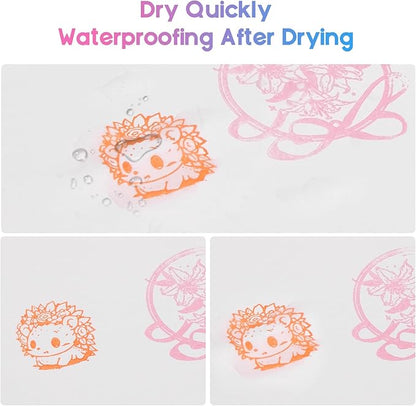 CraftyManor Mini 12 Color Pigment Ink Pads - Image 4