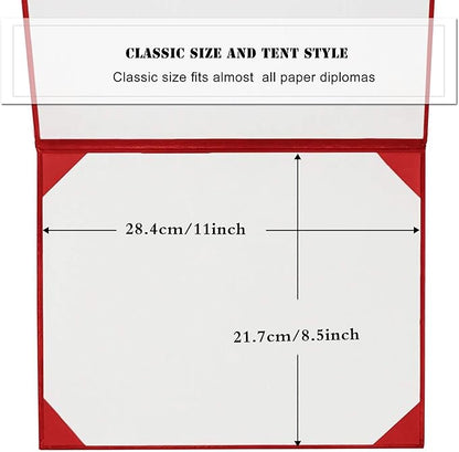 Diploma Cover 8.5” x11” Diploma Holder of Graduation Leatherette Padded - Image 6