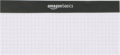 Amazon Basics Quad-Ruled Graph Paper Pad, 8.5 Inch x 11.75 Inch, 100 Sheets/Pad - Image 4