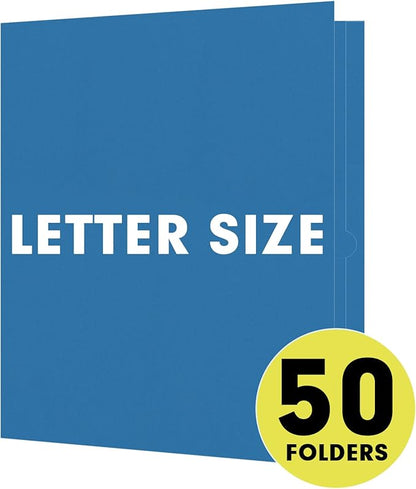 Two Pocket Folders, RAZCC 50 Pack 2 Pocket Folders Fit Letter Size Paper - Image 4