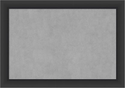 Amanti Art Black Framed Magnetic Board 29x41 Large Vision Board by AmantiArt