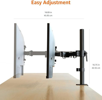 Amazon Basics Adjustable Single Computer Monitor Arm Mount, Holds up to 32" - Image 4